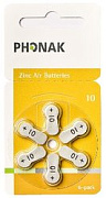 Phonak Battery for Roger Earpiece 6 Blister MF батарейка 1,4В для миниатюрных приемников Phonak Invisity и Roger. В упаковке 6шт. Цена указана за 1шт